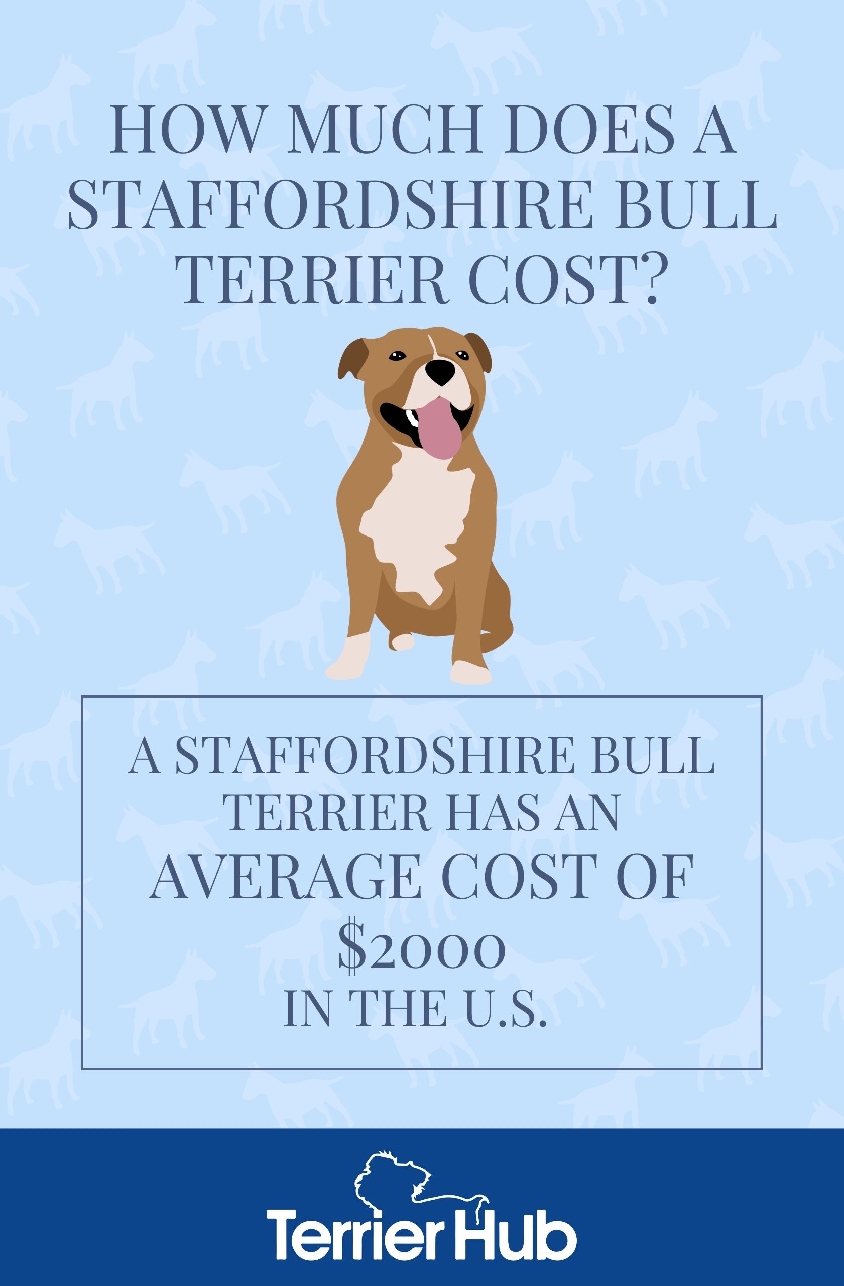 How Much Does a Staffordshire Bull Terrier Cost? Terrier Hub