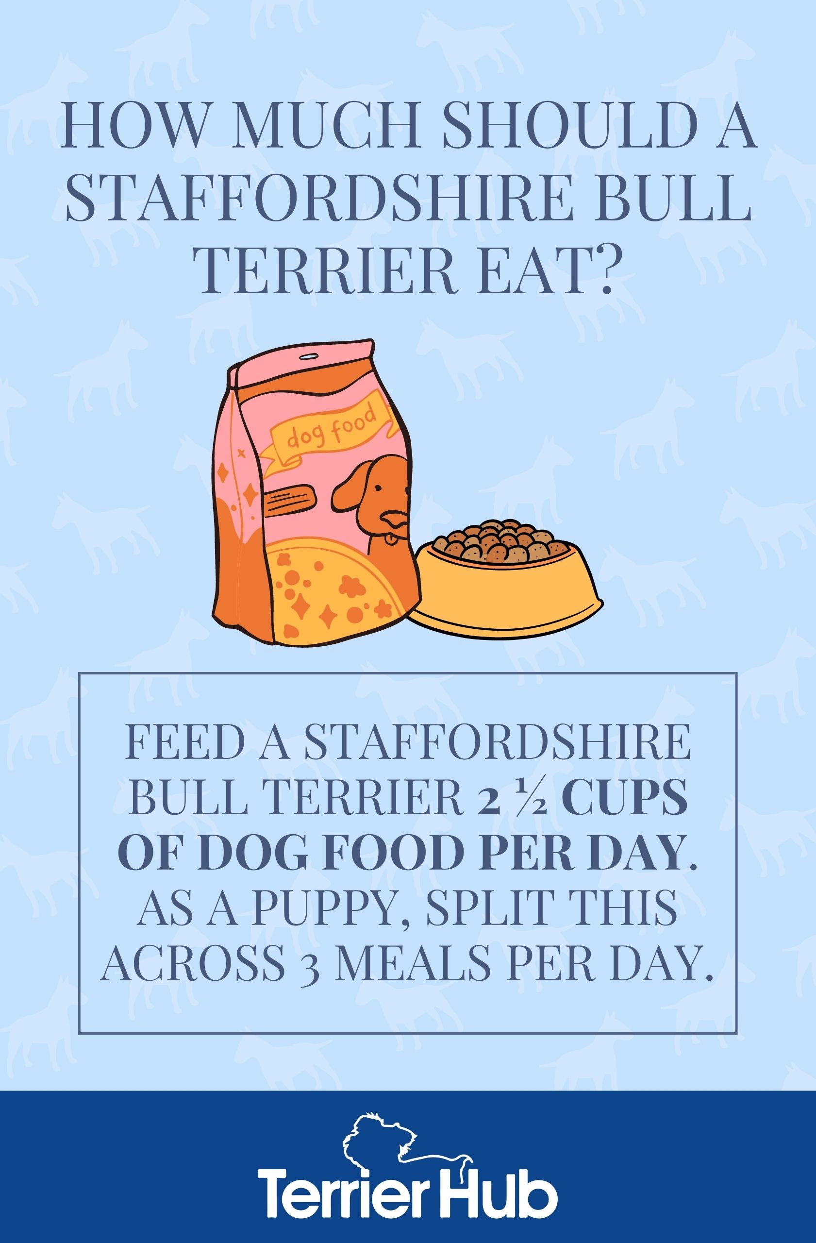 How Much Should a Staffordshire Bull Terrier Eat? Terrier Hub
