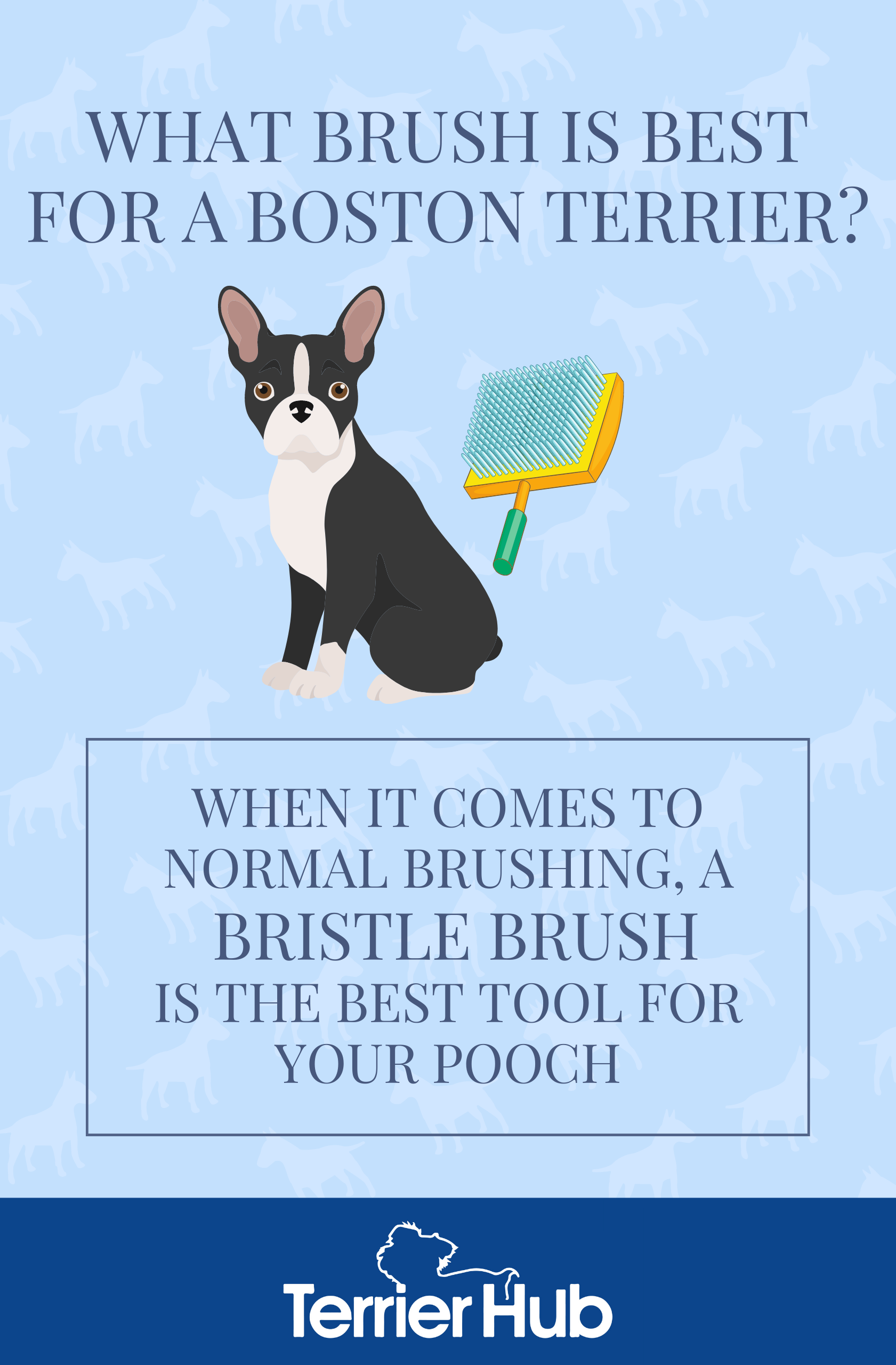 What Brush Type Is Best For a Boston Terrier? [2024 Review] Terrier Hub