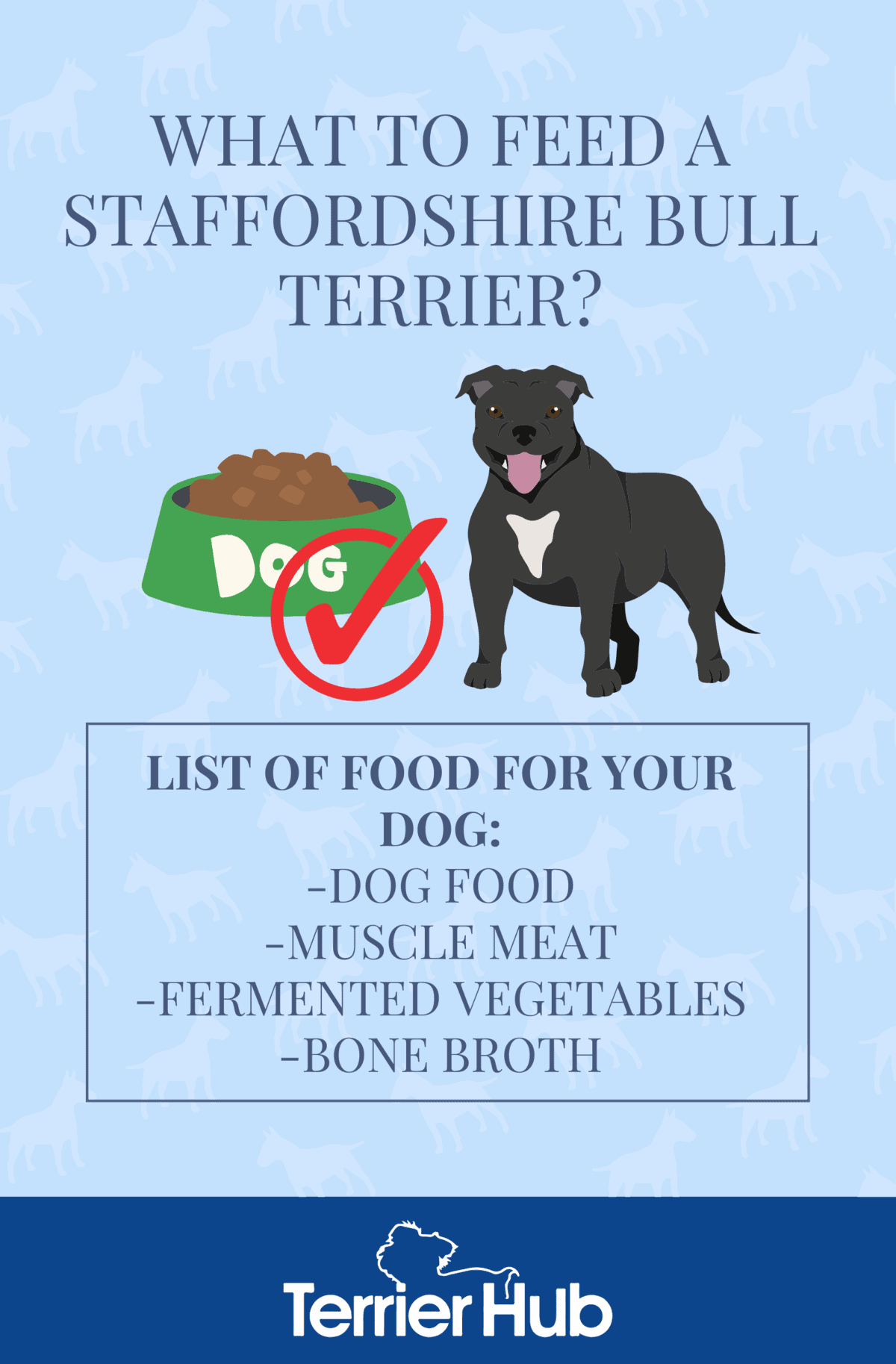 What To Feed A Staffordshire Bull Terrier? Terrier Hub
